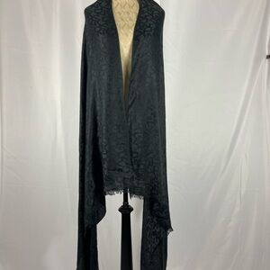 DKNYC Elegant Black Wrap
